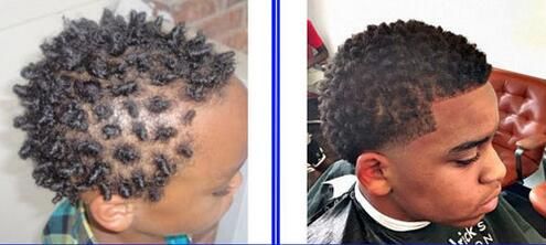 New Big Holes Oval Shape Double Sides Magic Twist Hair Brush