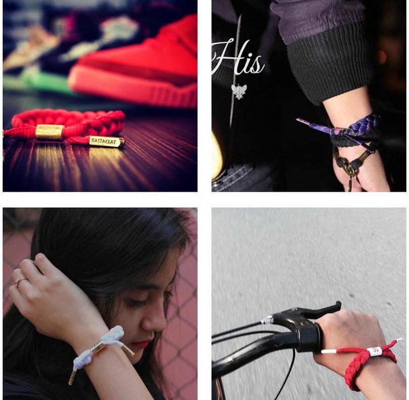 rastaclat couple bracelet