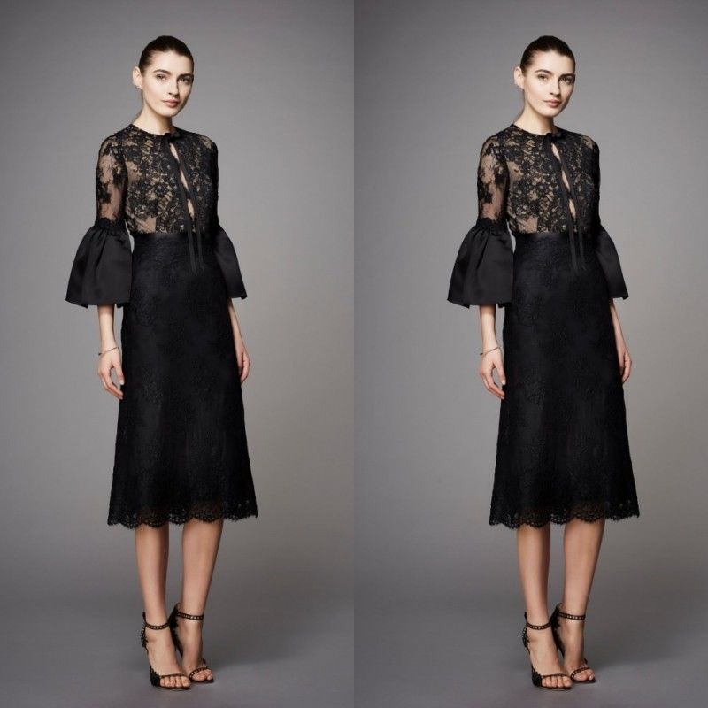 evening wear with sleeves