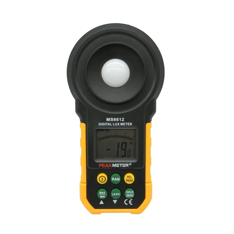 Digital Lux Light Meter LumenMeter Lux / FC Meter Luminómetro Con Rango