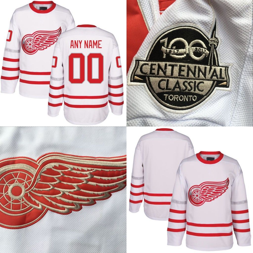 red wings centennial classic jersey