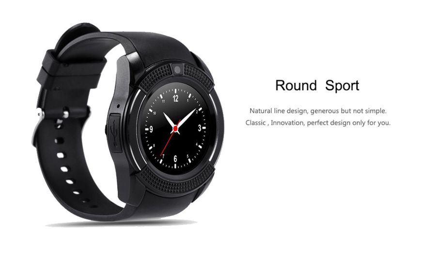smartwatch v8 iphone