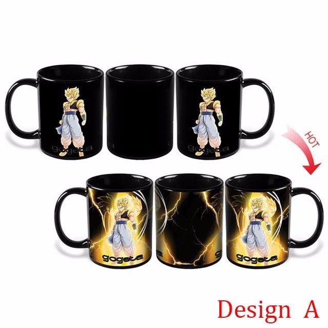 Dragon Ball Z Mug SON Goku Cambio de color en caliente Taza de calor Reactivo de Dragon Ball Z Mug SON Goku Cambio de color en caliente Taza de calor Reactivo de