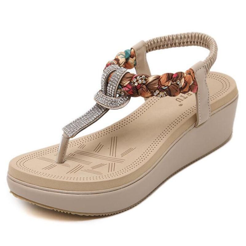 low heel casual sandals
