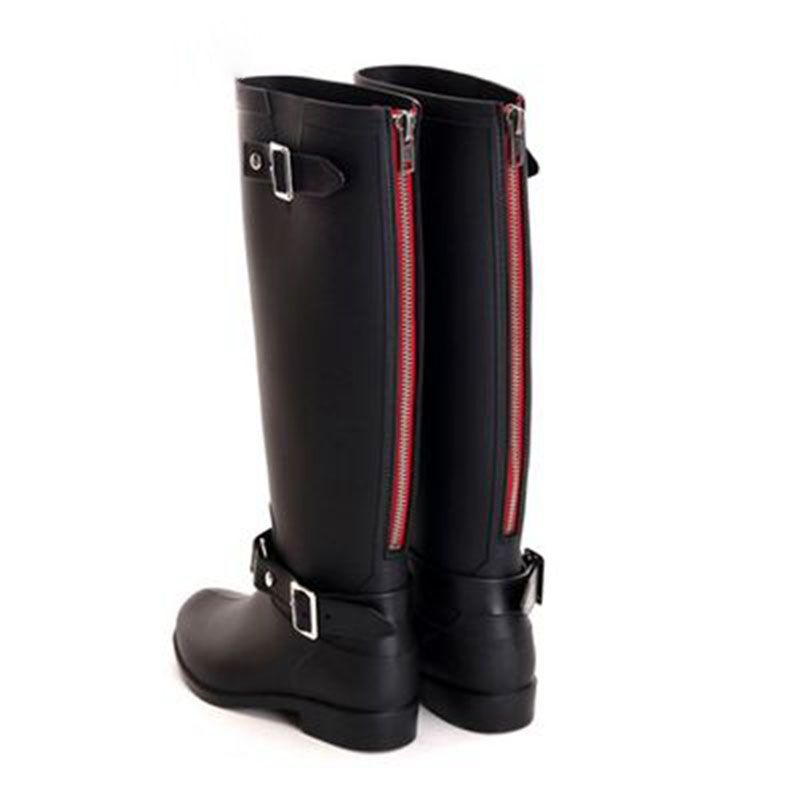 bottes de pluie femme avec fermeture eclair