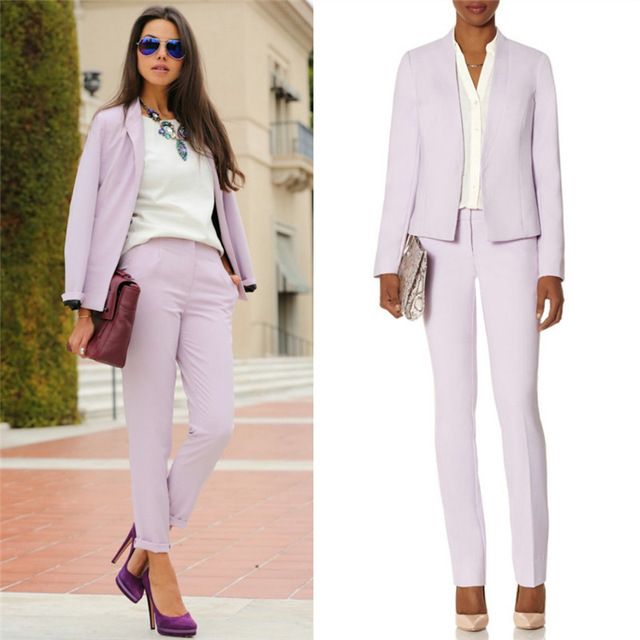 trendy women's suits 2018