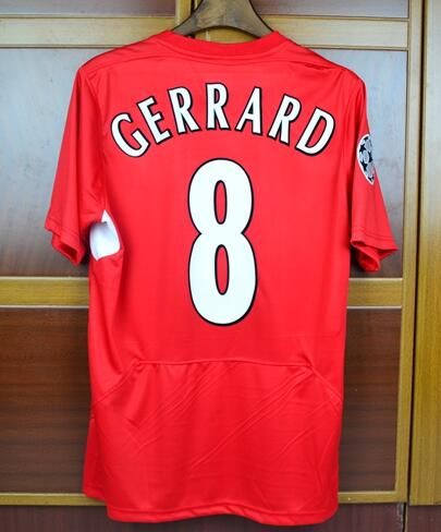 gerrard 2005 jersey