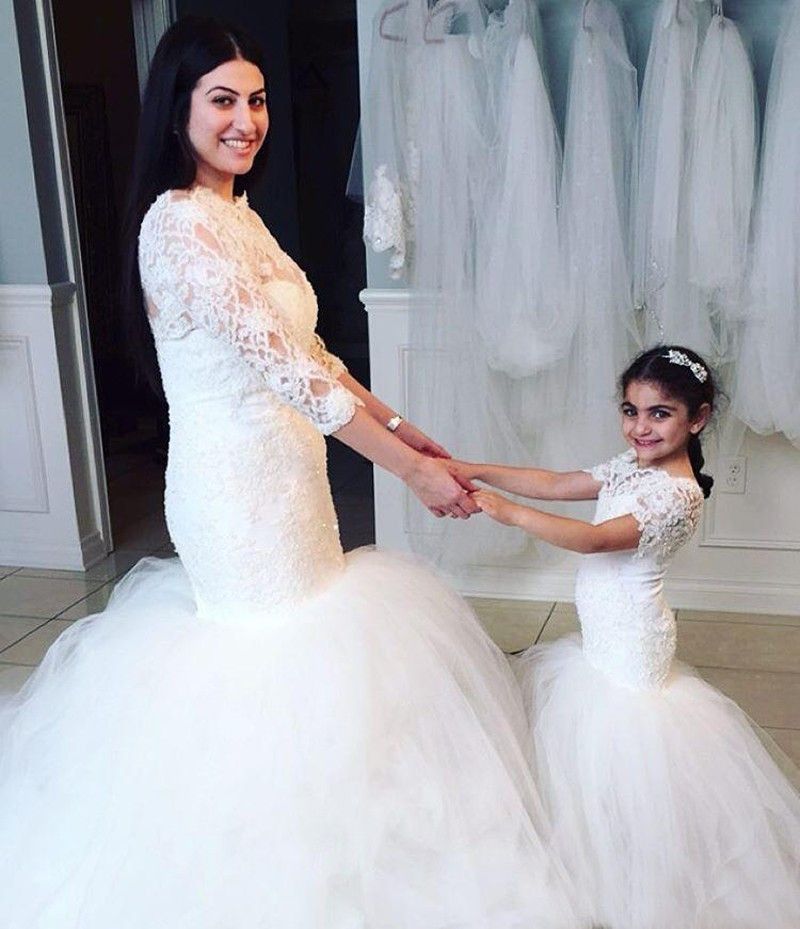 Vestidos de fiesta para niños Vestidos Primera Comunion Para Ninas 2019 Tulle Mermaid Vestidos de niña Vestidos de fiesta para niños Vestidos Primera Comunion Para Ninas 2019 Tulle Mermaid Vestidos de niña
