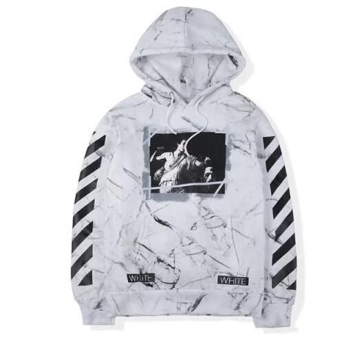 hoodie off white marble