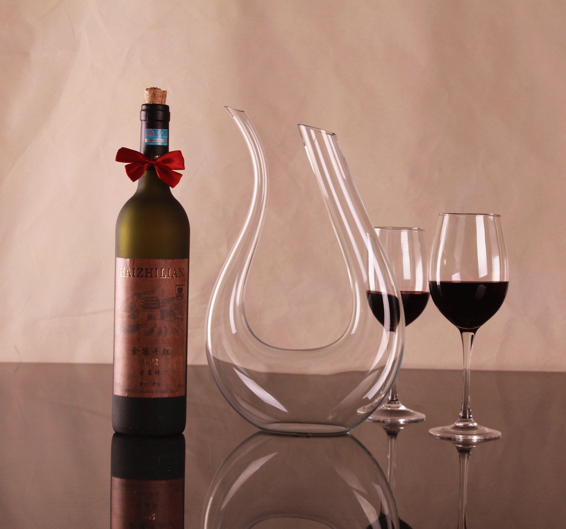 2020 1500ml Big Crystal Handmade Red Wine Decanter Wedding Wine