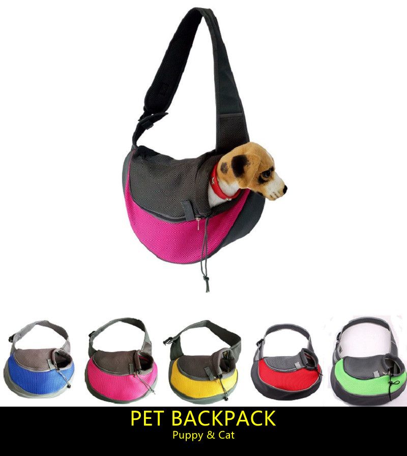 Portable Travel Pet Dog Cat Puppy Carry Carrier Tote Bag Backpack Shoulder Bag 