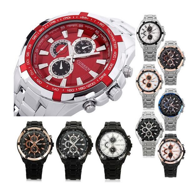 Acquistare CURREN 8023 Mens Orologi Di Marca Superiore Di Lusso Degli  Uomini Da Polso Orologi Militari Completa Uomini Dacciaio Del Quarzo  Impermeabile Di Sport Della Vigilanza Della Vigilanza Allingrosso Economico  | Consegna