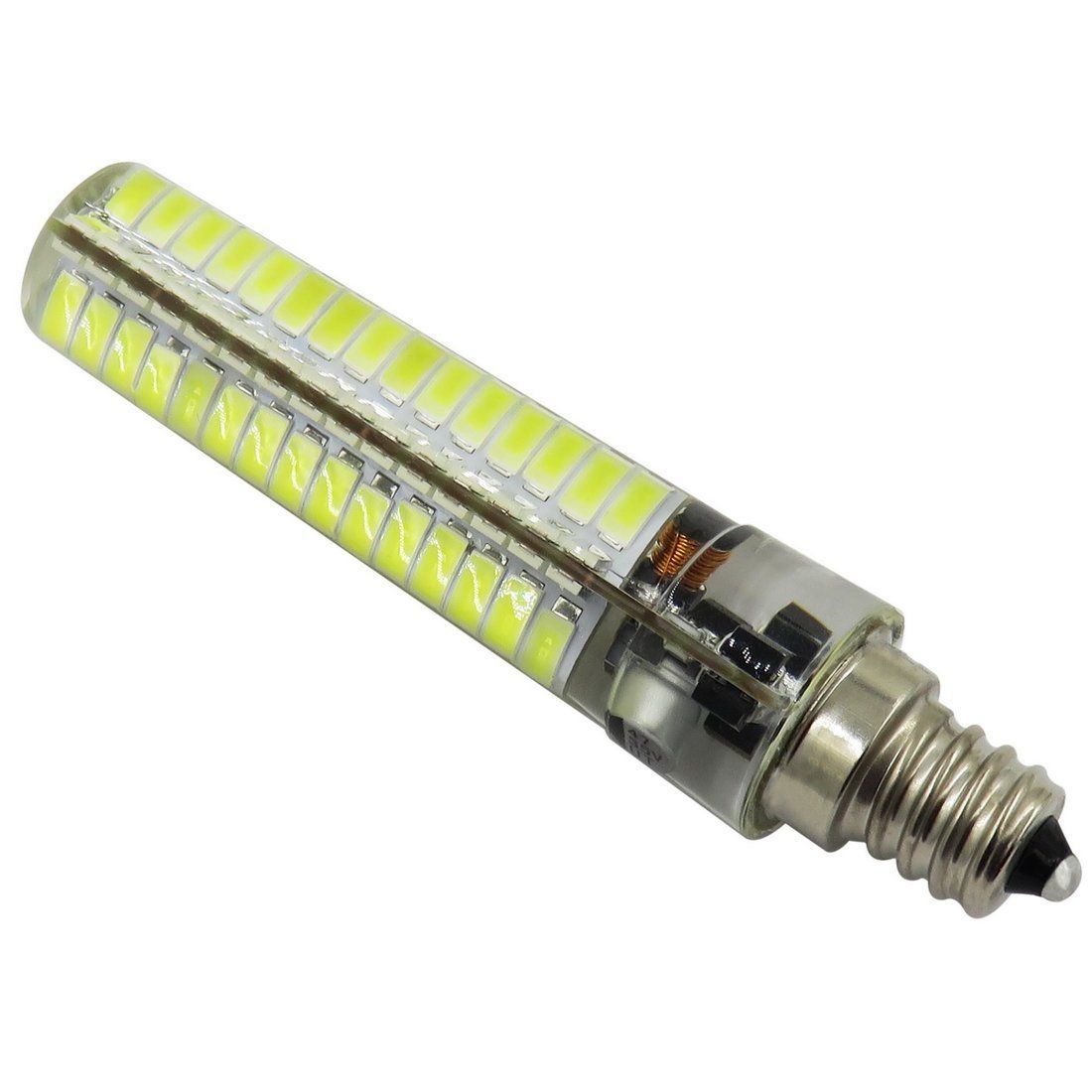 E12 Candelabra C7 LED bulb 72-5730 SMD LED Light DC12~24V AC12V Silicone Lamp E12 Candelabra C7 LED bulb 72-5730 SMD LED Light DC12~24V AC12V Silicone Lamp
