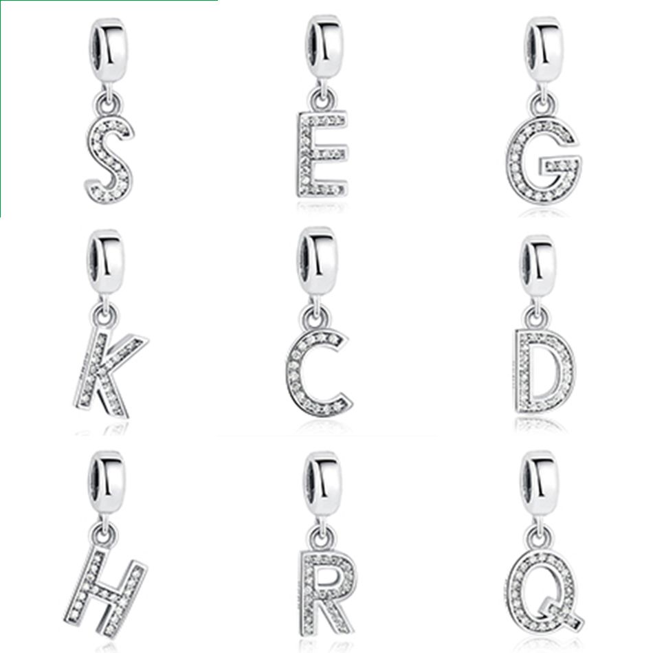 pandora charm originali lettere pandora charm originali lettere