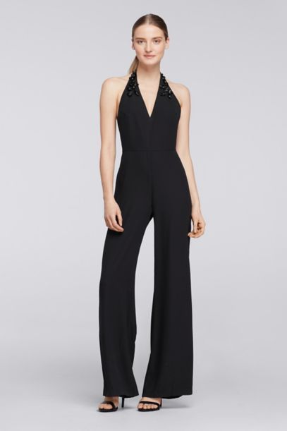 black jumpsuit prom
