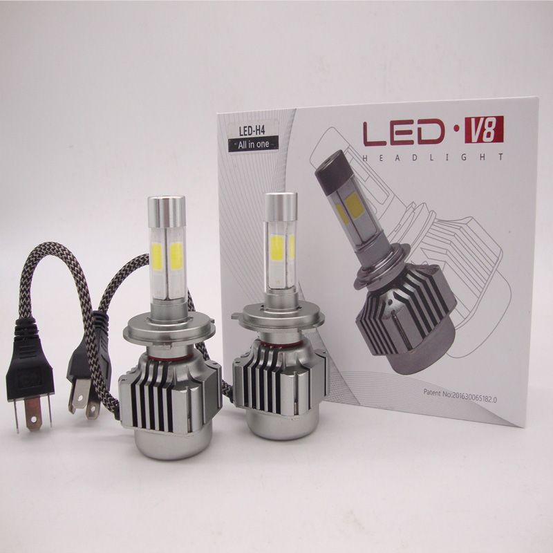 160W 16000LM H7 H11 H4 9005 9006 Car LED Headlights Bulb Conversion Kit