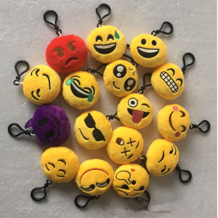 Emoji Plush Keychain 6cm