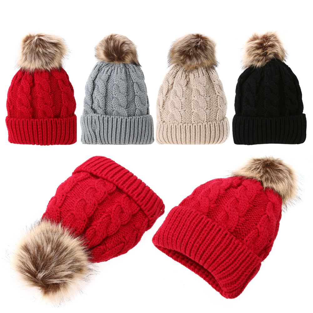 women's winter bobble hats