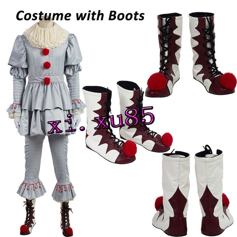 Stephen King S It Pennywise Cosplay Costume Clown Costume For Men