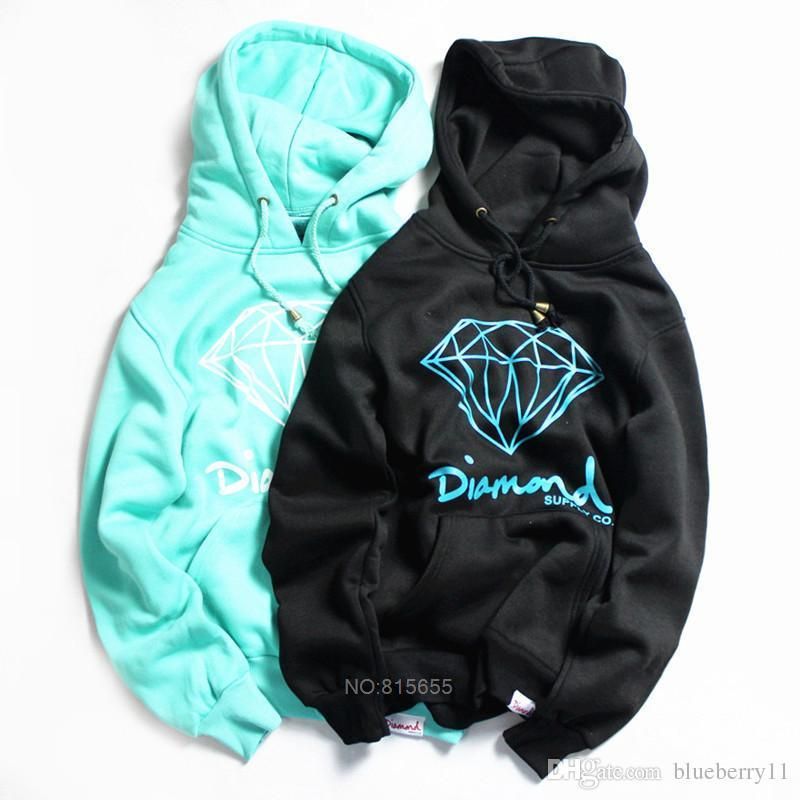 diamond supply moletom com capuz