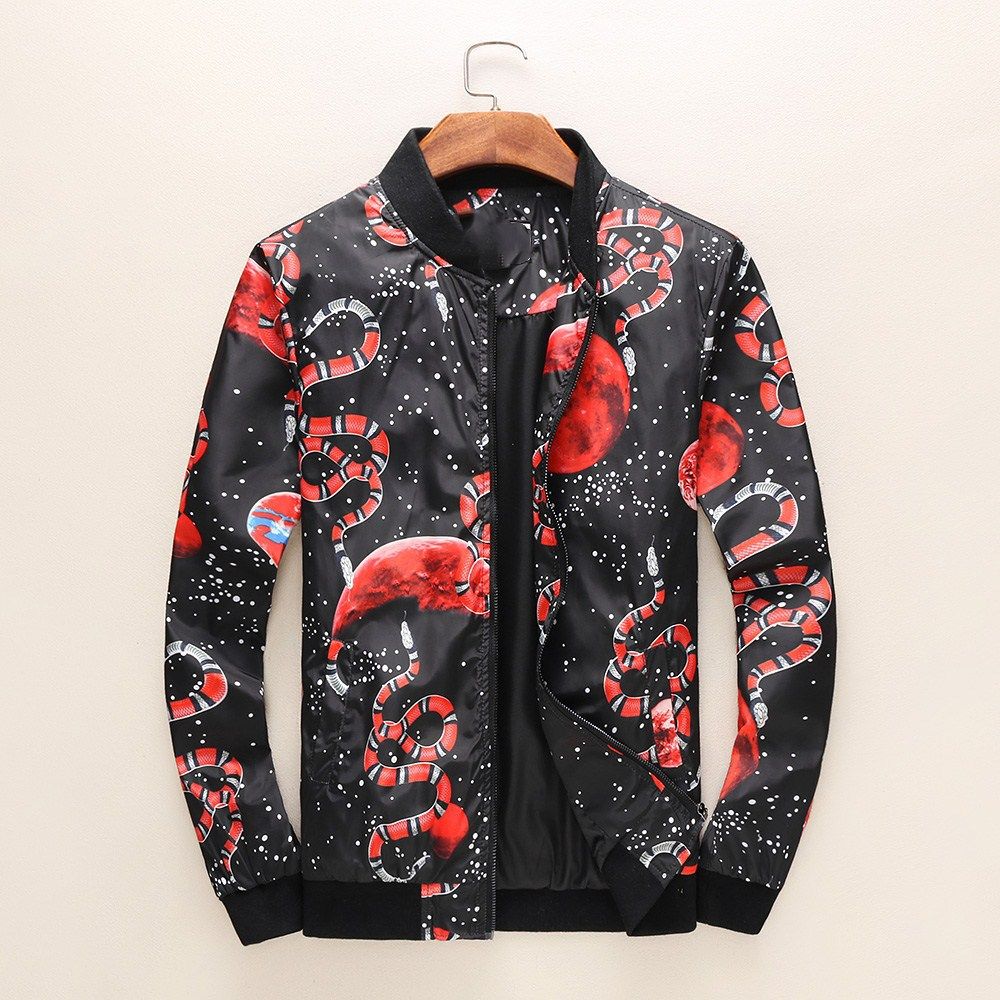 gucci space snake windbreaker