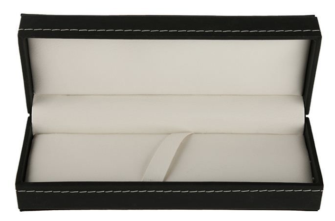 black pen box artificial leather packing case 172*63*28mm