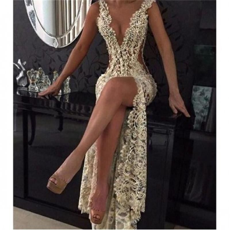 lace evening dresses