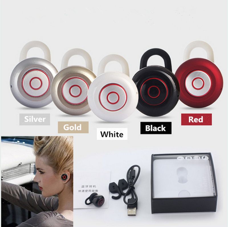 Mini Inalámbrico Bluetooth 4.1 Auricular Auricular Estéreo en Oído Para Samsung iPhone