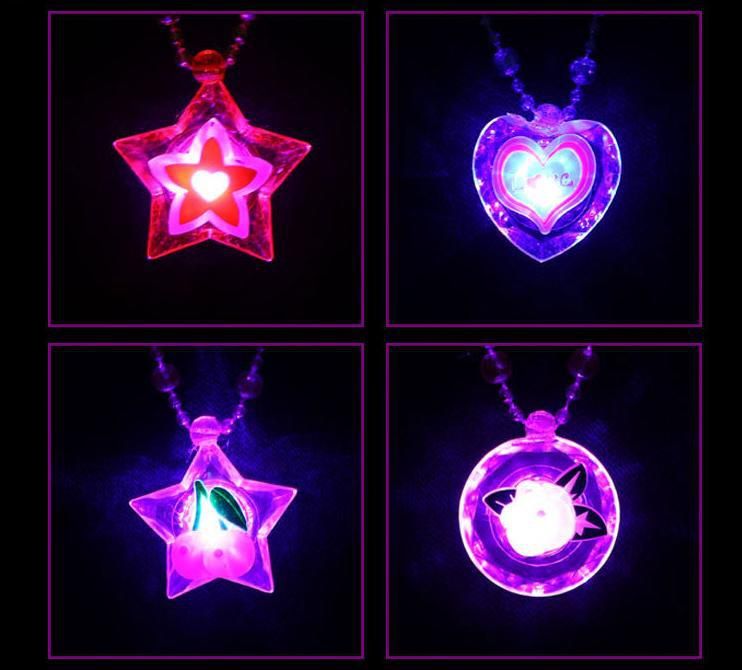 led necklace