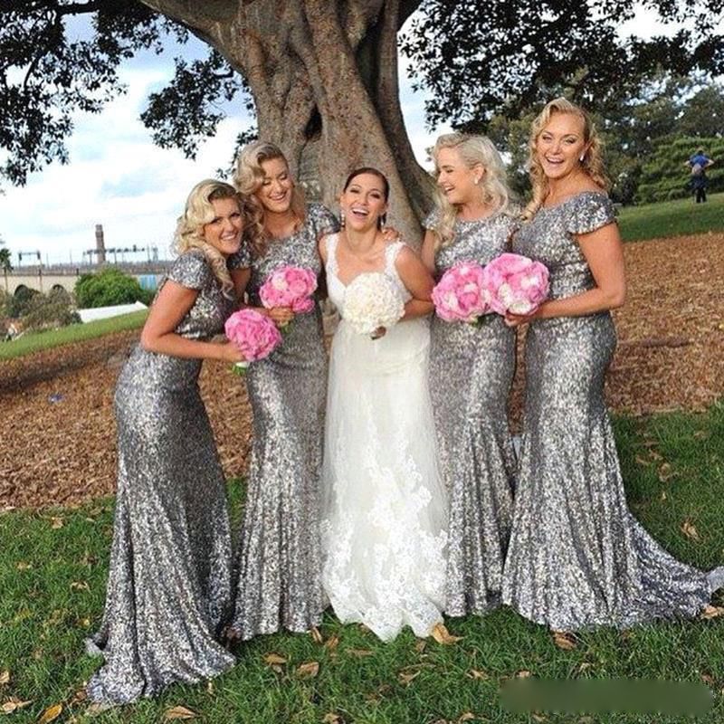 bling bridesmaid dresses
