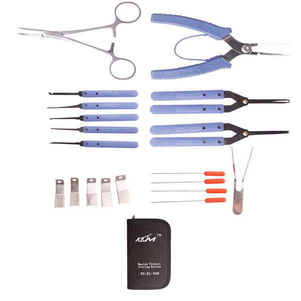 Lock Pick Set Broken Key Extractor Set Locksmith Supplies Hand Tool Key Remove Removal Hooks Furniture Hardware