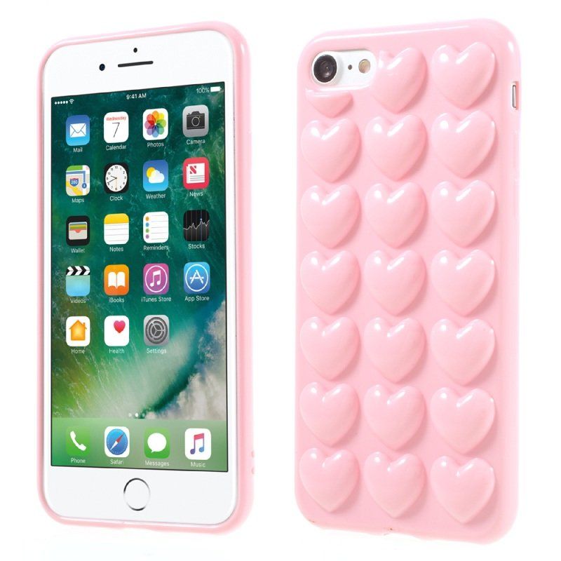 coque iphone 7 silicone coeur