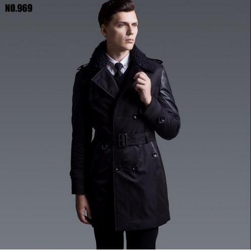 casaco de trincheira masculino