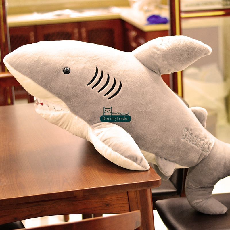 large stuffed shark