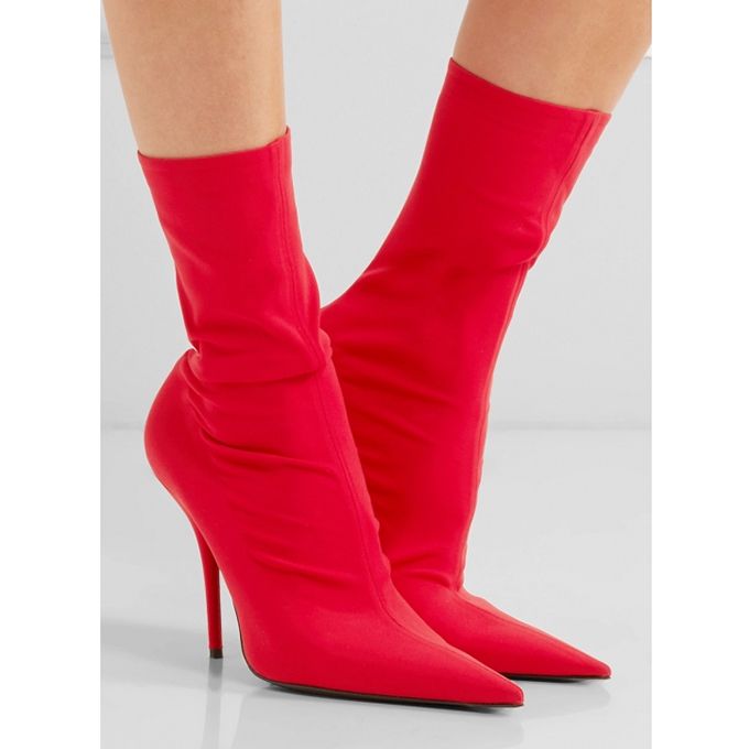 red sock boot heels