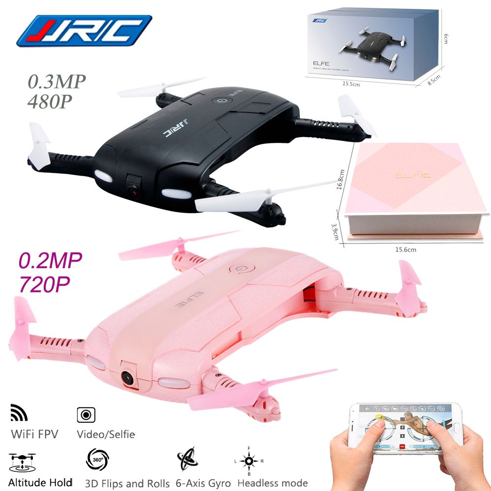foldable mini selfie drone