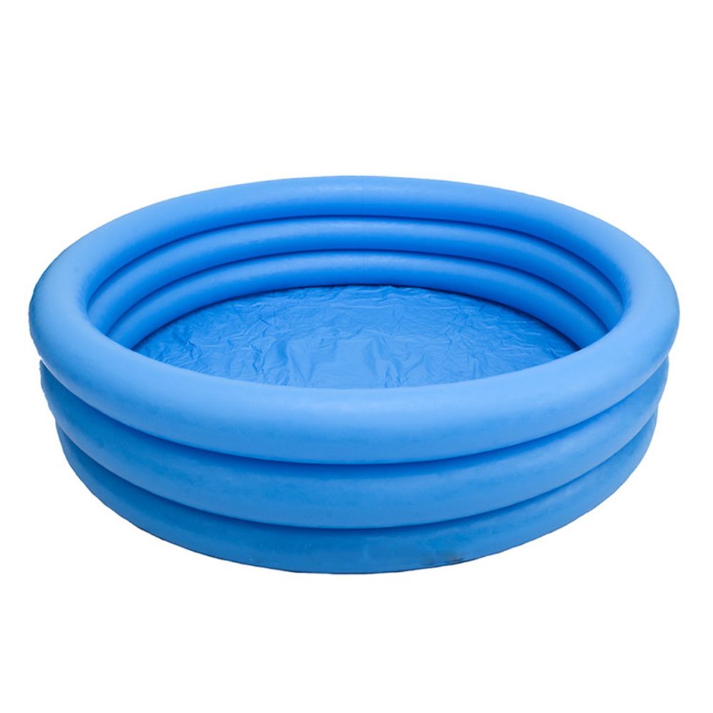 blue paddling pool