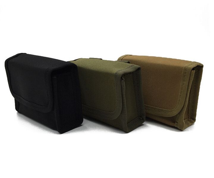 Tactical 12GA Ammo Shells Molle Nylon Pouch Airsoft Paintball Wargames