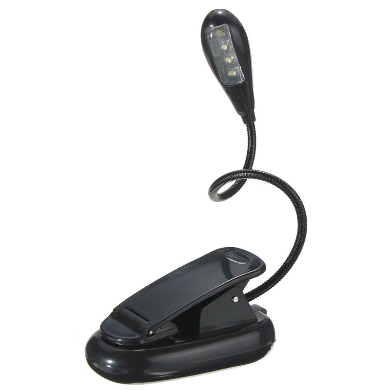 LED Buch Licht Flexible Clip Leselampe USB Wiederaufladbare Für Schlafzimmer