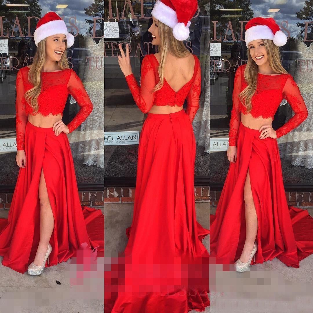 christmas prom dresses