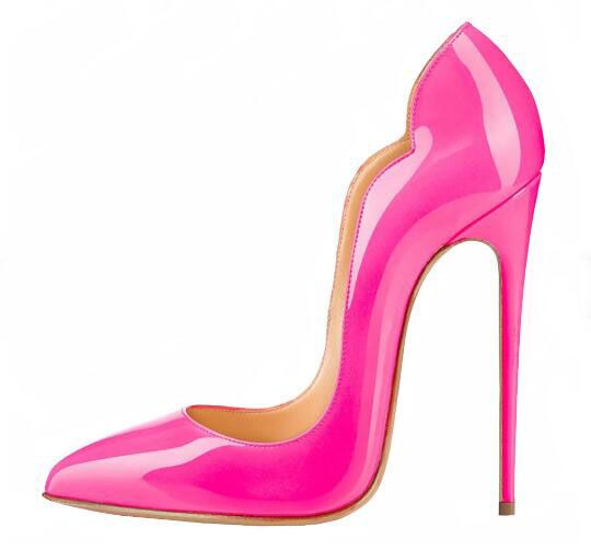 fuchsia stilettos