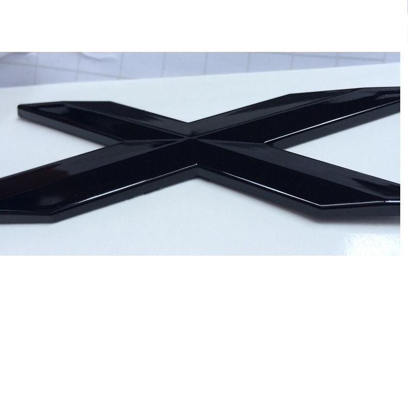 Gloss Black /" X 5 /" Number Trunk Letters Badge Emblem Emblems Badges for BMW X5