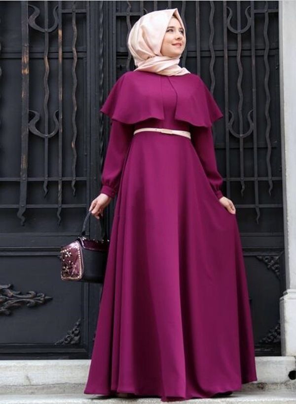 abaya cape style