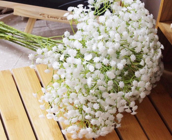 Gypsophila Babys Breath Artificial Fake Plastic Flowers Plant Soupir De Bebe La Gissofila Home Wedding Decoration Dhl Jh001 From China Decorative Flowers Wreaths Seller Ehomecenter Dhgate Com