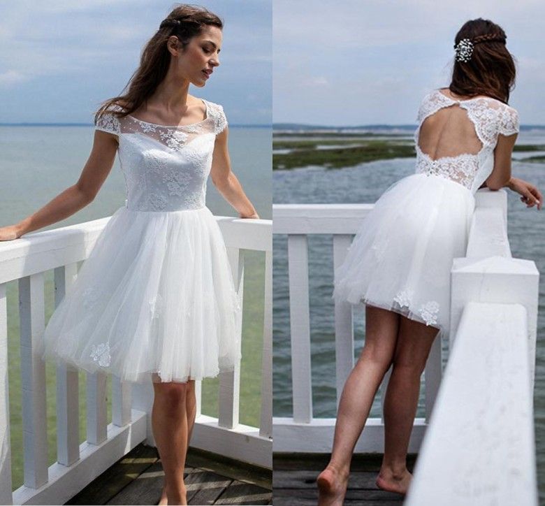 summer short wedding dresses