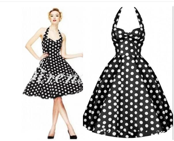 plus size retro dress