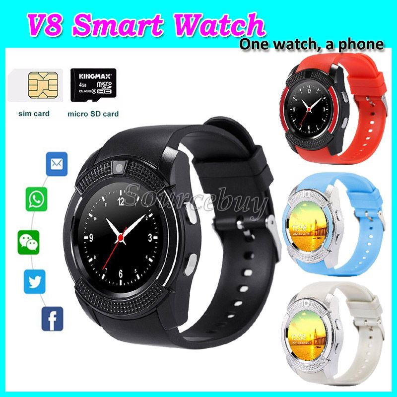 v8 smart watch facebook