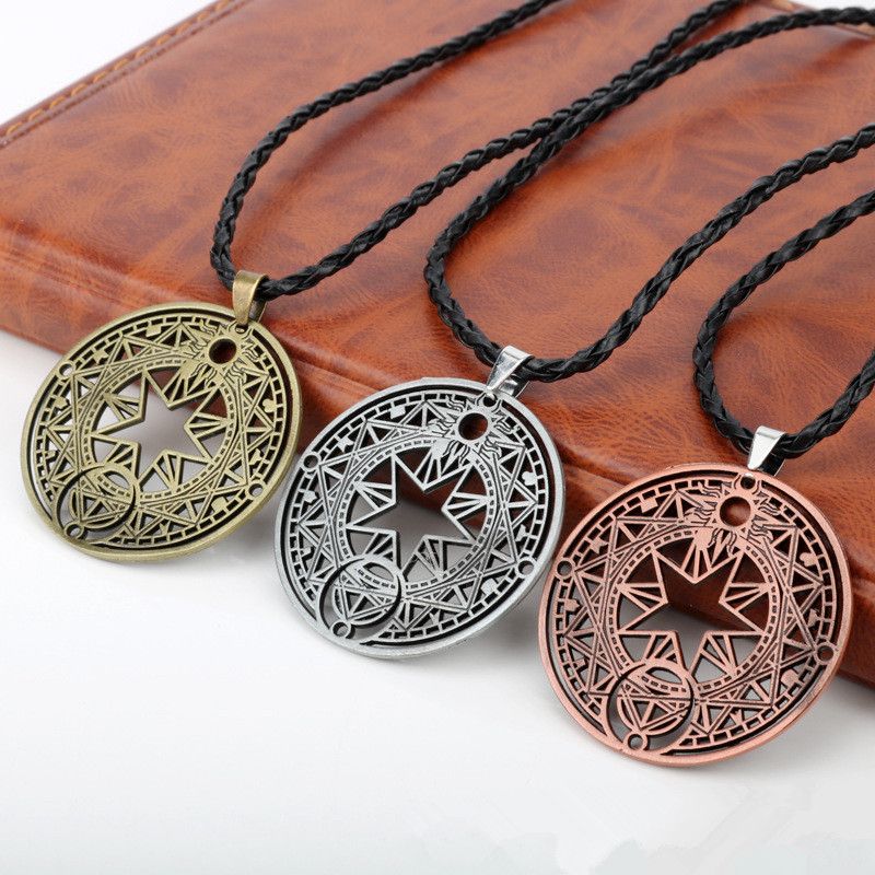 Wholesale Hot Japan Anime Jewelry Cardcaptor Necklace Magic Array