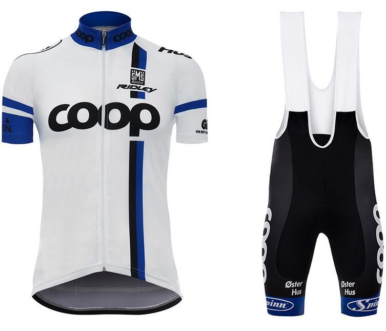 Santini Team COOP 2017 Short Sleeve Cycling Jersey Shorts Sets/Kits