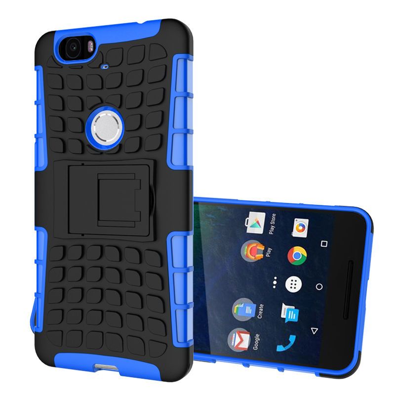 Funda Huawei Nexus 6P Funda de protección doble capa a prueba de golpes a